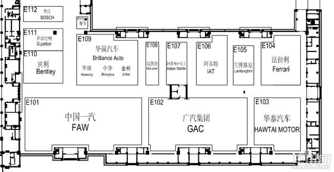 2016北京車展觀展攻略 看展位圖找重磅新車