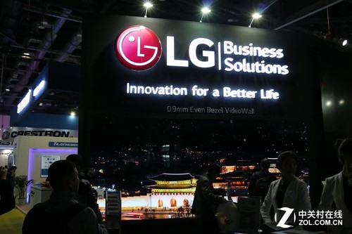 LG商用在InfoComm上的展臺